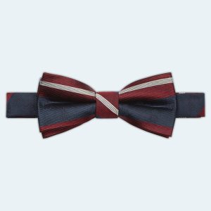 Silk Ties - Red Stripe